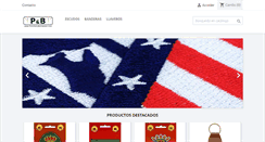 Desktop Screenshot of parchesybordados.com